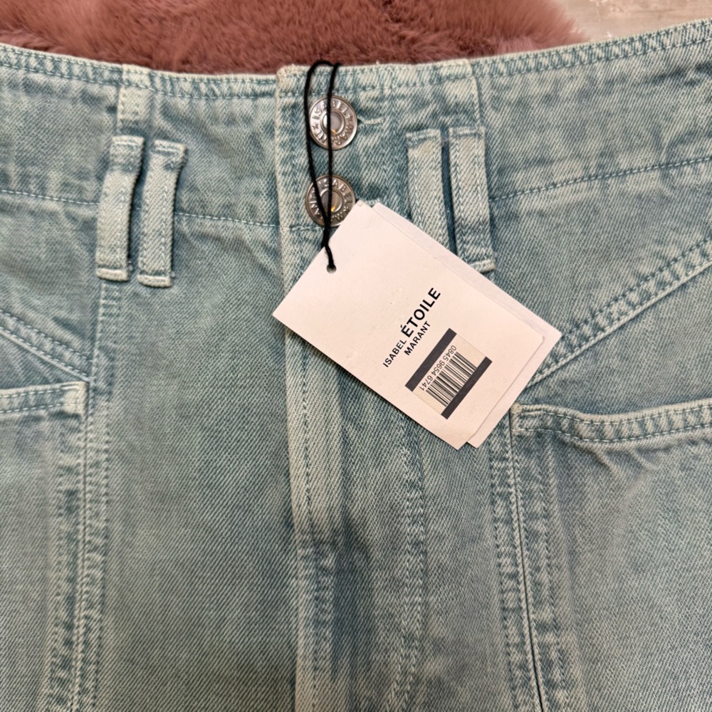 ISABEL MARANT ÉTOILE Tucson Cropped Straight-Leg Jeans - Picture 5 of 7